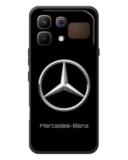 Чехол для Infinix Note 60 с картинкой «Mercedes Silver Logo»
