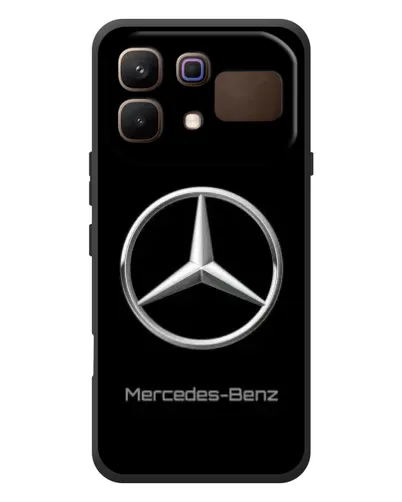 Чехол для Infinix Note 60 с картинкой «Mercedes Silver Logo»