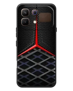 Чехол для Infinix Note 60 с картинкой «Mercedes Carbon Grid»
