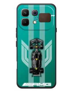 Чехол для Infinix Note 60 с картинкой «Mercedes AMG Petronas»