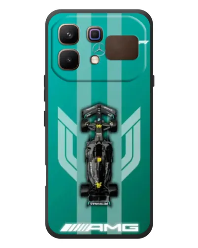 Чехол для Infinix Note 60 с картинкой «Mercedes AMG Petronas»