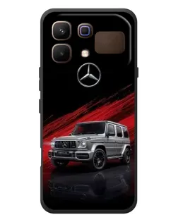 Чехол для Infinix Note 60 с картинкой «Mercedes G-Class красный»