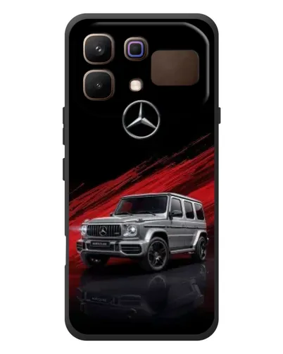 Чехол для Infinix Note 60 с картинкой «Mercedes G-Class красный»