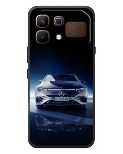 Чехол для Infinix Note 60 с картинкой «Ночной Mercedes EQ»