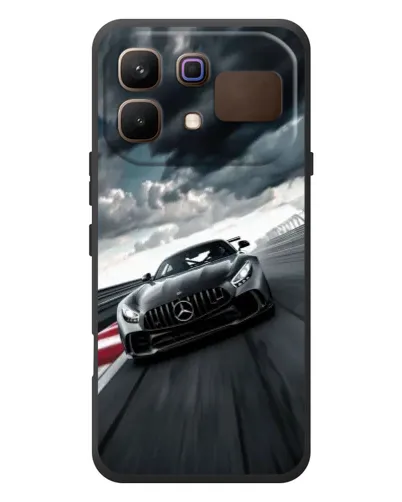 Чехол для Infinix Note 60 с картинкой «Гоночный Mercedes AMG»