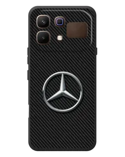 Чохол для Infinix Note 60 з картинкою «Карбоновий Mercedes стиль» Чохол для Infinix Note 60 з картинкою «Карбоновий Mercedes стиль»