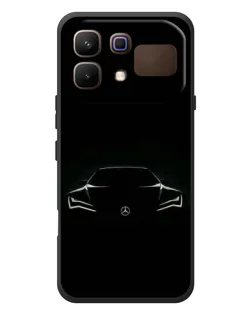 Чохол для Infinix Note 60 з картинкою «Mercedes — силует авто» Чохол для Infinix Note 60 з картинкою «Mercedes — силует авто»