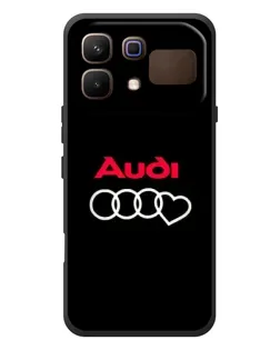 Чехол для Infinix Note 60 с картинкой «Логотип Audi Heart»