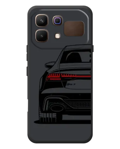 Чехол для Infinix Note 60 с картинкой «Задняя часть Audi — арт»