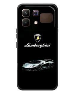 Чехол для Infinix Note 60 с картинкой «Логотип Lamborghini классика»