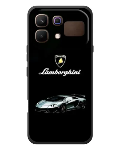 Чехол для Infinix Note 60 с картинкой «Логотип Lamborghini классика»