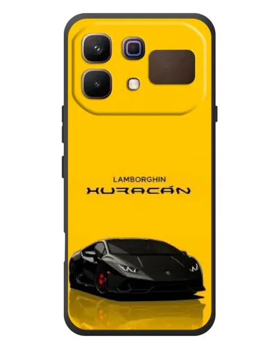 Чехол для Infinix Note 60 с картинкой «Lamborghini Huracan черный»
