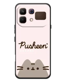 Чехол для Infinix Note 60 с картинкой «Pusheen логотип»