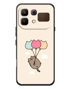 Чехол для Infinix Note 60 с картинкой «Пушин на шариках»