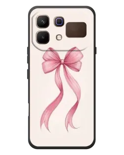 Чехол для Infinix Note 60 с картинкой «Розовый бант»