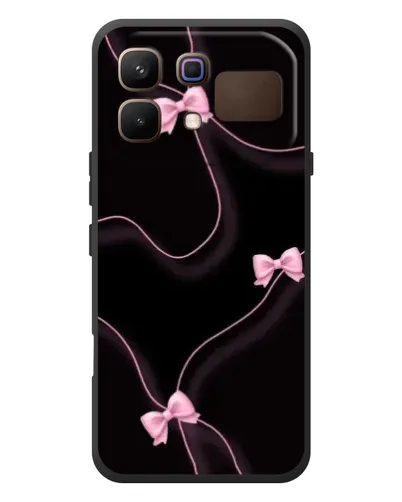 Чехол для Infinix Note 60 с картинкой «Розовые ленты»