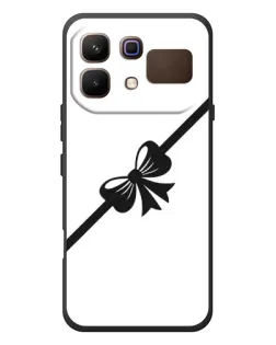 Чехол для Infinix Note 60 с картинкой «Диагональный бант»