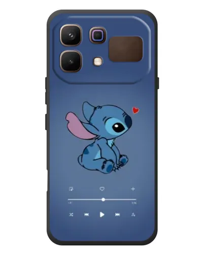 Чехол для Infinix Note 60 с картинкой «Музыкальный Stitch»