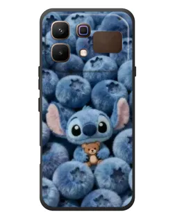 Чехол для Infinix Note 60 с картинкой «Стич и голубика»