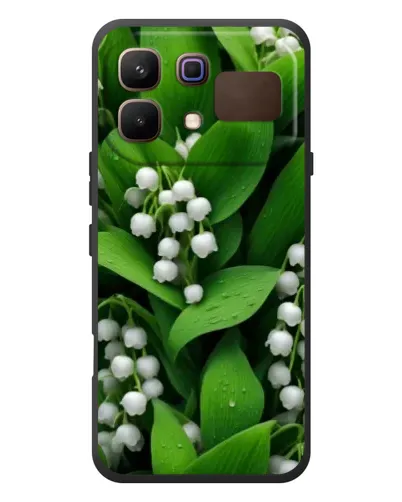 Чехол для Infinix Note 60 с картинкой «Ландыши в зелени»