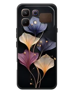 Чехол для Infinix Note 60 с картинкой «Лиловые цветы грации»