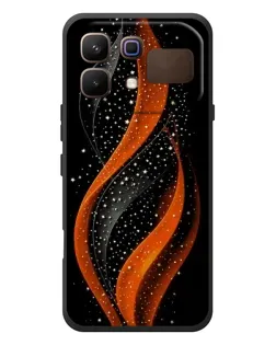 Чехол для Infinix Note 60 с картинкой «Огненная звездная волна»