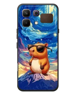 Чехол для Infinix Note 60 с картинкой «Капибара Ван Гога»