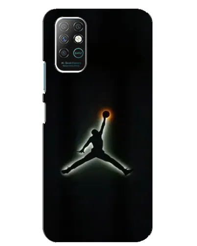 Чохол для Infinix Note 8 з картинкою «Jordan Gradient Logo»