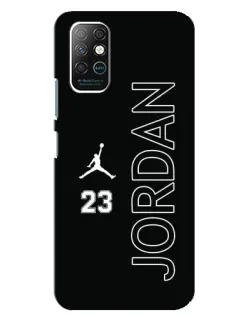 Чохол для Infinix Note 8 з картинкою «Jordan Vertical»