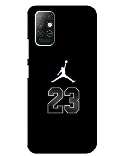 Чохол для Infinix Note 8 з картинкою «Jordan Flight 23»