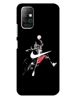 Чохол для Infinix Note 8 з картинкою «Jordan Jumpman»