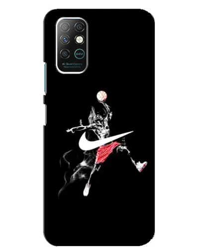 Чохол для Infinix Note 8 з картинкою «Jordan Jumpman»