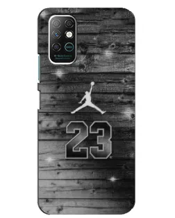Чохол для Infinix Note 8 з картинкою «Jordan Carbon 23»