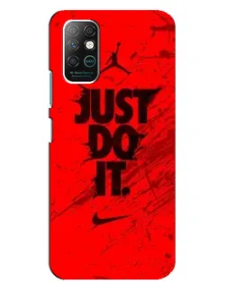 Чохол для Infinix Note 8 з картинкою «Nike Just Do It»