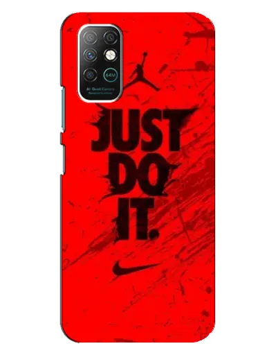 Чохол для Infinix Note 8 з картинкою «Nike Just Do It»