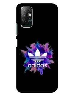 Чохол для Infinix Note 8 з картинкою «Вибух фарб Adidas»