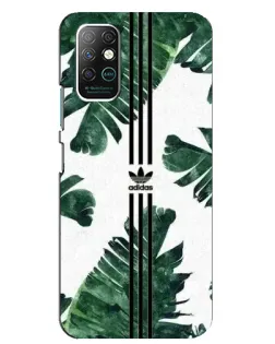 Чохол для Infinix Note 8 з картинкою «Пальмове листя адідас»