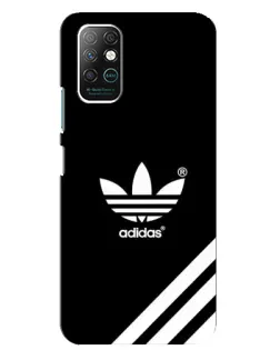 Чохол для Infinix Note 8 з картинкою «Adidas з діагональними смугами»
