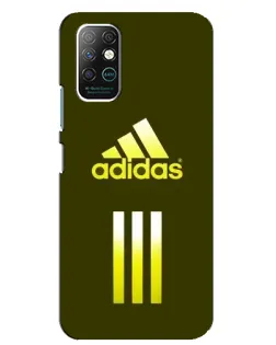 Чохол для Infinix Note 8 з картинкою «Оливковий градієнт Adidas»