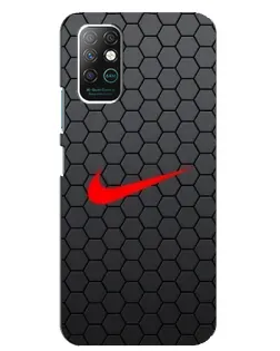 Чохол для Infinix Note 8 з картинкою «Nike — карбонова сітка» Чохол для Infinix Note 8 з картинкою «Nike — карбонова сітка»