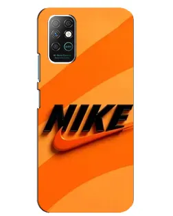 Чохол для Infinix Note 8 з картинкою «Помаранчевий драйв Nike» Чохол для Infinix Note 8 з картинкою «Помаранчевий драйв Nike»