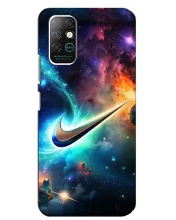 Чохол для Infinix Note 8 з картинкою «Космічний Nike Swoosh» Чохол для Infinix Note 8 з картинкою «Космічний Nike Swoosh»
