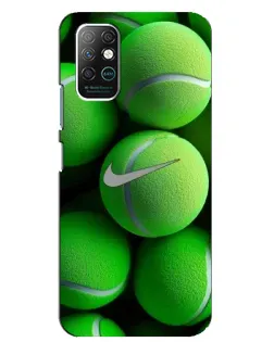 Чохол для Infinix Note 8 з картинкою «Тенісні м'ячі Найк» Чохол для Infinix Note 8 з картинкою «Тенісні м'ячі Найк»