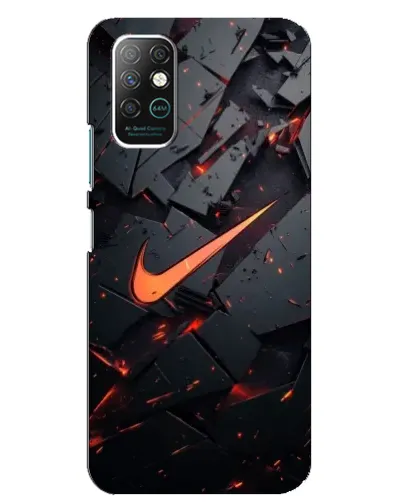 Чохол для Infinix Note 8 з картинкою «Nike — ефект розломів» Чохол для Infinix Note 8 з картинкою «Nike — ефект розломів»