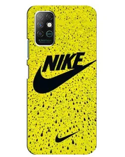 Чохол для Infinix Note 8 з картинкою «Жовтий текстурний Nike» Чохол для Infinix Note 8 з картинкою «Жовтий текстурний Nike»