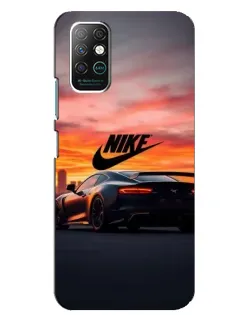 Чохол для Infinix Note 8 з картинкою «Nike та суперкар» Чохол для Infinix Note 8 з картинкою «Nike та суперкар»