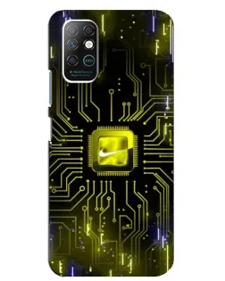 Чохол для Infinix Note 8 з картинкою «Nike — золота іскра» Чохол для Infinix Note 8 з картинкою «Nike — золота іскра»