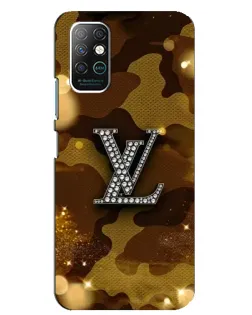 Чехол для Infinix Note 8 с картинкой «Камуфляжный Louis Vuitton»