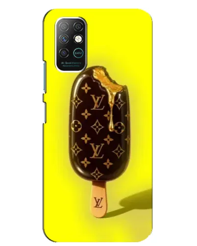 Чехол для Infinix Note 8 с картинкой «Мороженое от LV»