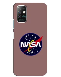 Чохол для Infinix Note 8 з картинкою «NASA — ретро космос» Чохол для Infinix Note 8 з картинкою «NASA — ретро космос»
